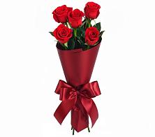 Букет 5 Красных роз Эдлесс Лав в Лихославле