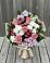 Букет цветов из: Альстромерии, Гвоздики, Розы и Хризантемы в Лихославле