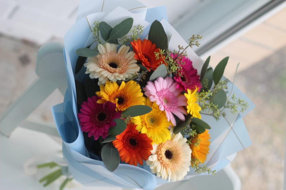 Букет цветов из: Герберы в Лихославле