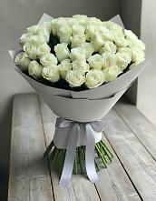 Букет 35 Белых роз в Лихославле