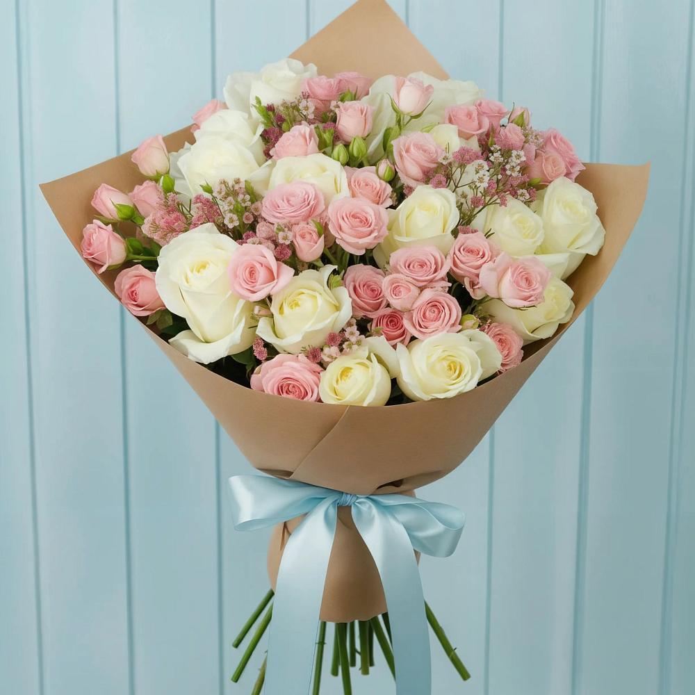 Букет цветов из: Розы в Лихославле