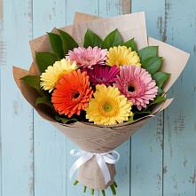 Букет цветов из:  Герберы в Лихославле