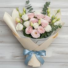 Букет цветов из:  Лизиантусы #REPLACE_PRED# Лихославле