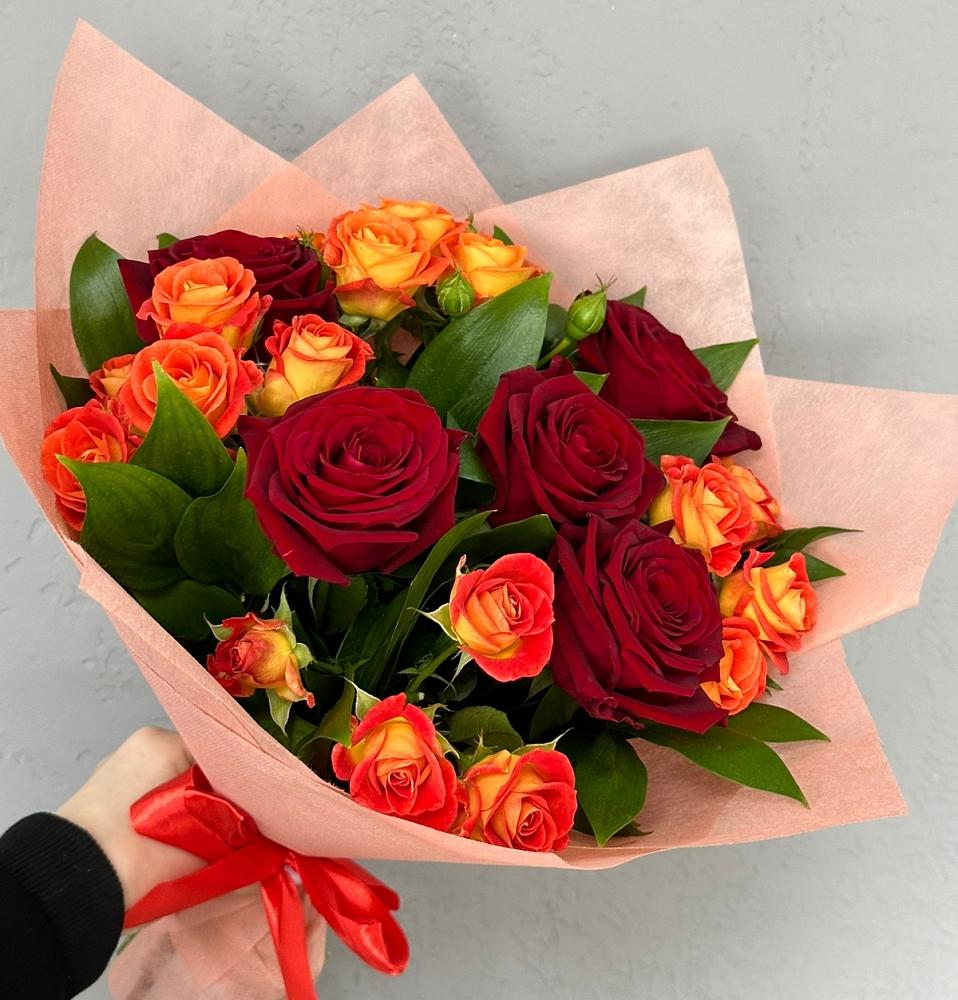 Букет Любовь и восторг в Лихославле