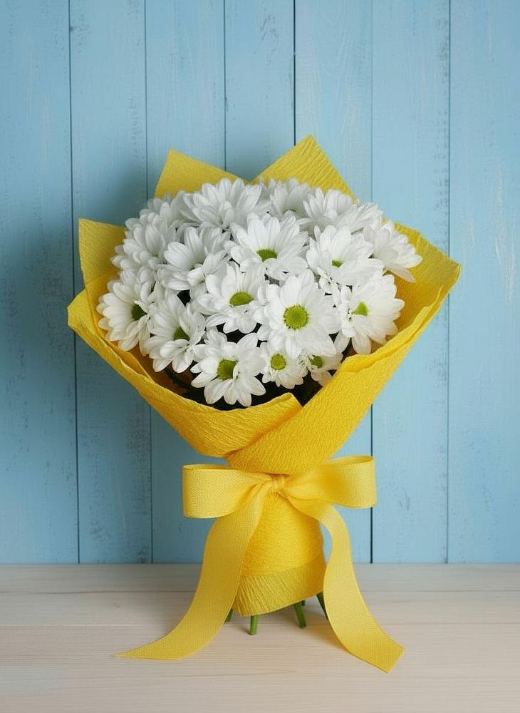 Букет цветов из: Хризантемы в Лихославле