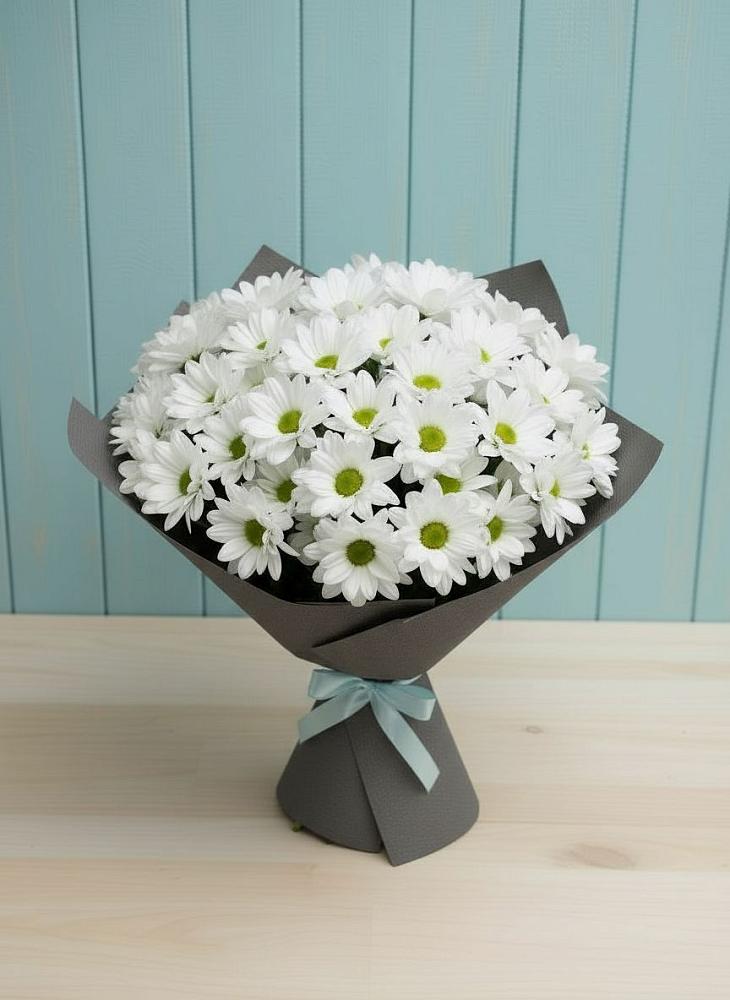 Букет цветов из: Хризантемы в Лихославле