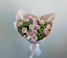 Букет цветов из:  Розы и Хризантемы в Лихославле
