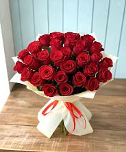 Букет 29 Красных роз в Лихославле