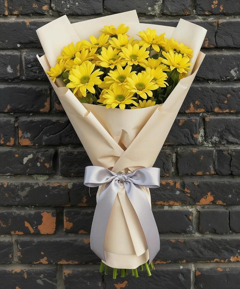 Букет цветов из: Хризантемы в Лихославле