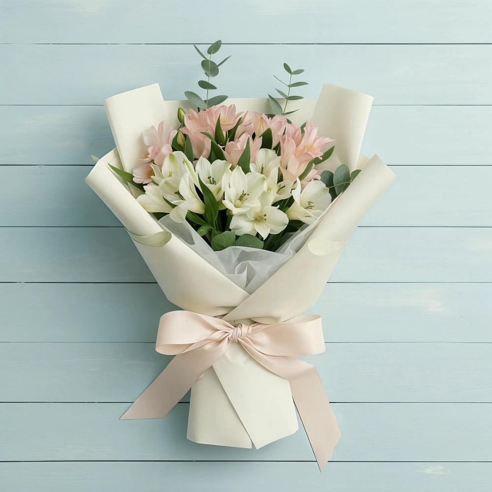 Букет цветов из: Альстромерии в Лихославле