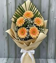 Букет цветов из:  Герберы в Лихославле